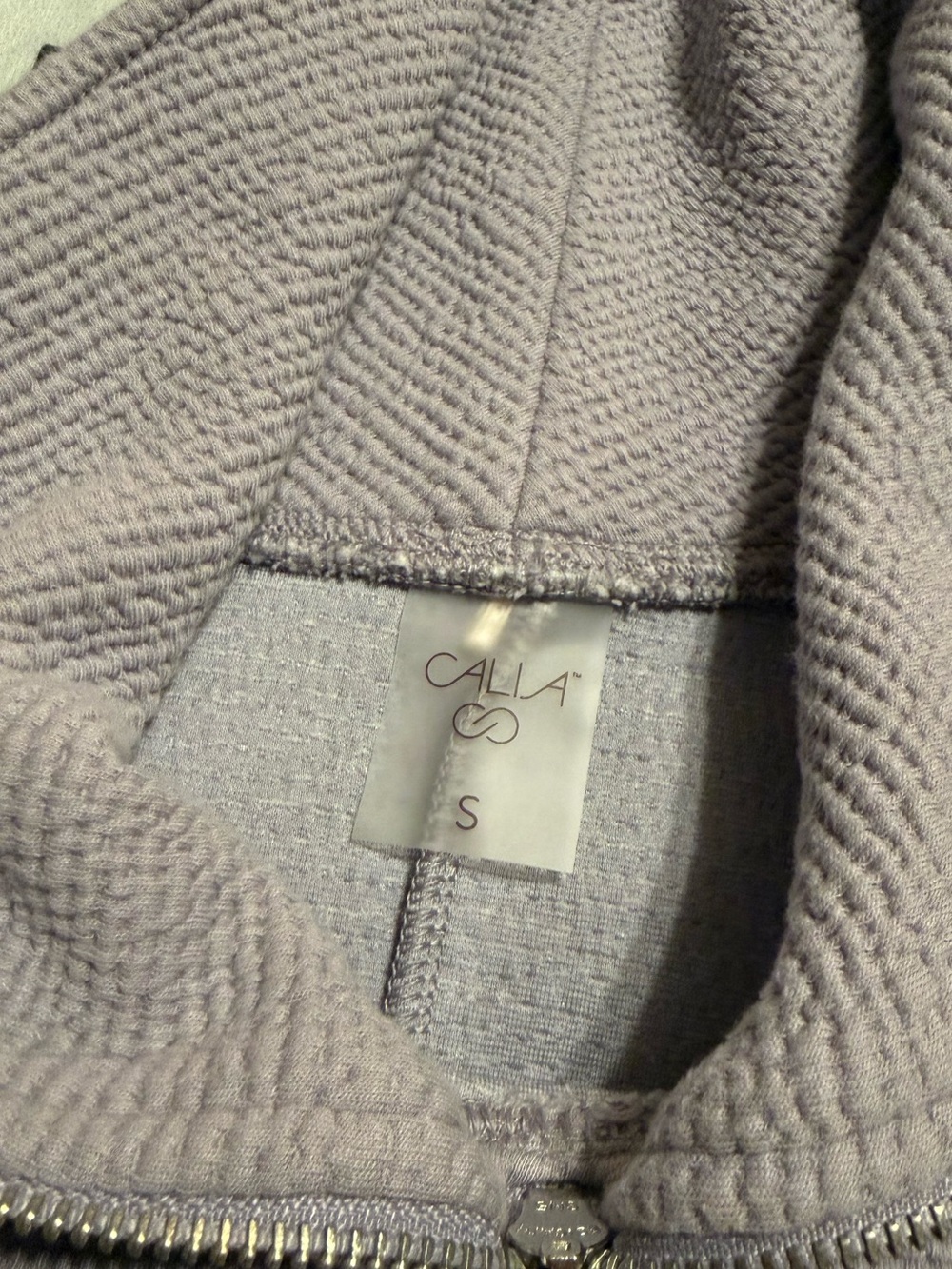 Half-Zip Pullover - Lavender - Picture 2 of 3